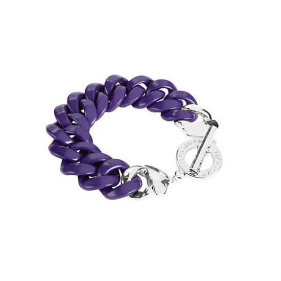 13086-144 Coloful Link Bracelet Heather