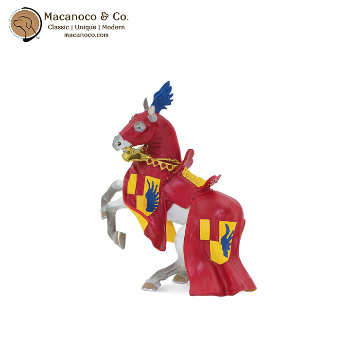 Safari Ltd. Horse with Red Robe and Blue Wings Toy Figurine