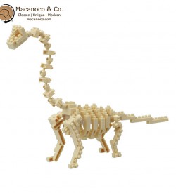 NBC114 nanoblock Mini Collection Series Brachiosaurus Dinosaur Skeleton Model 1