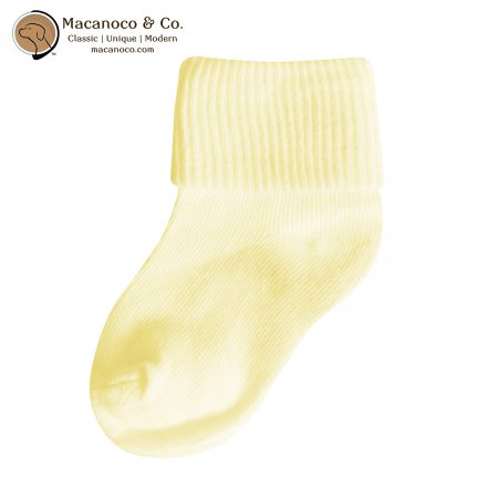 Piccolo Hosiery Baby Cuffed Sock Yellow