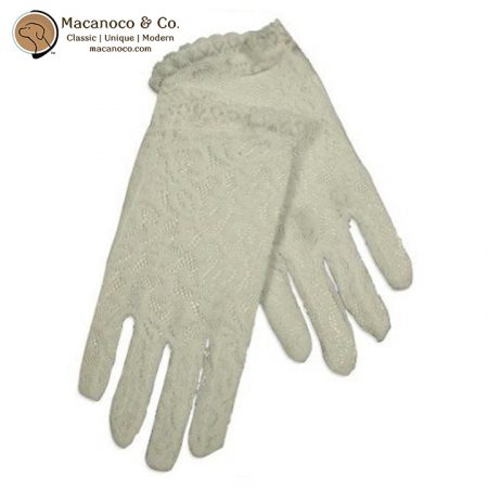 30253 White Lace Dress Glove 1