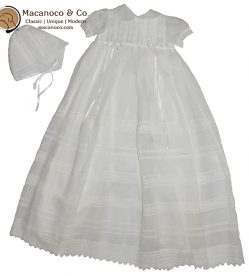 Princesa Christening Gown with Hat 1