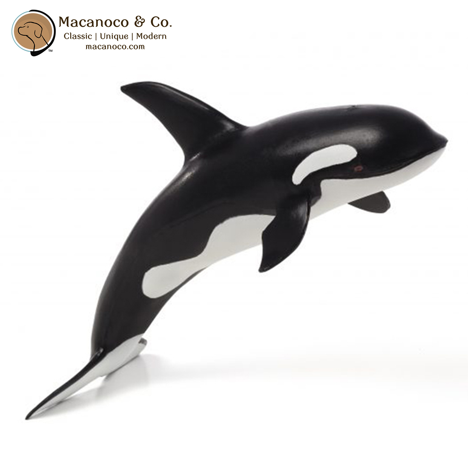 Mojo Orca (Killer Whale) Deluxe Toy Figurine Macanoco and Co.