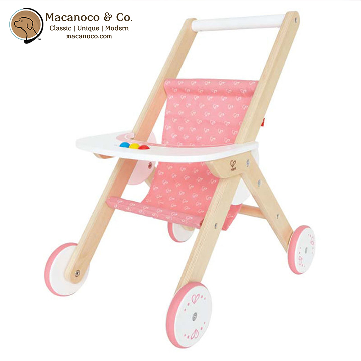 wooden doll carriage