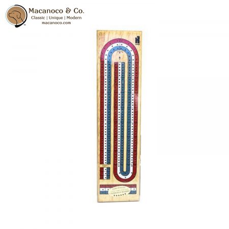 Hansen Classic Game Collection 3-Track Cribbage Set Wooden Toy