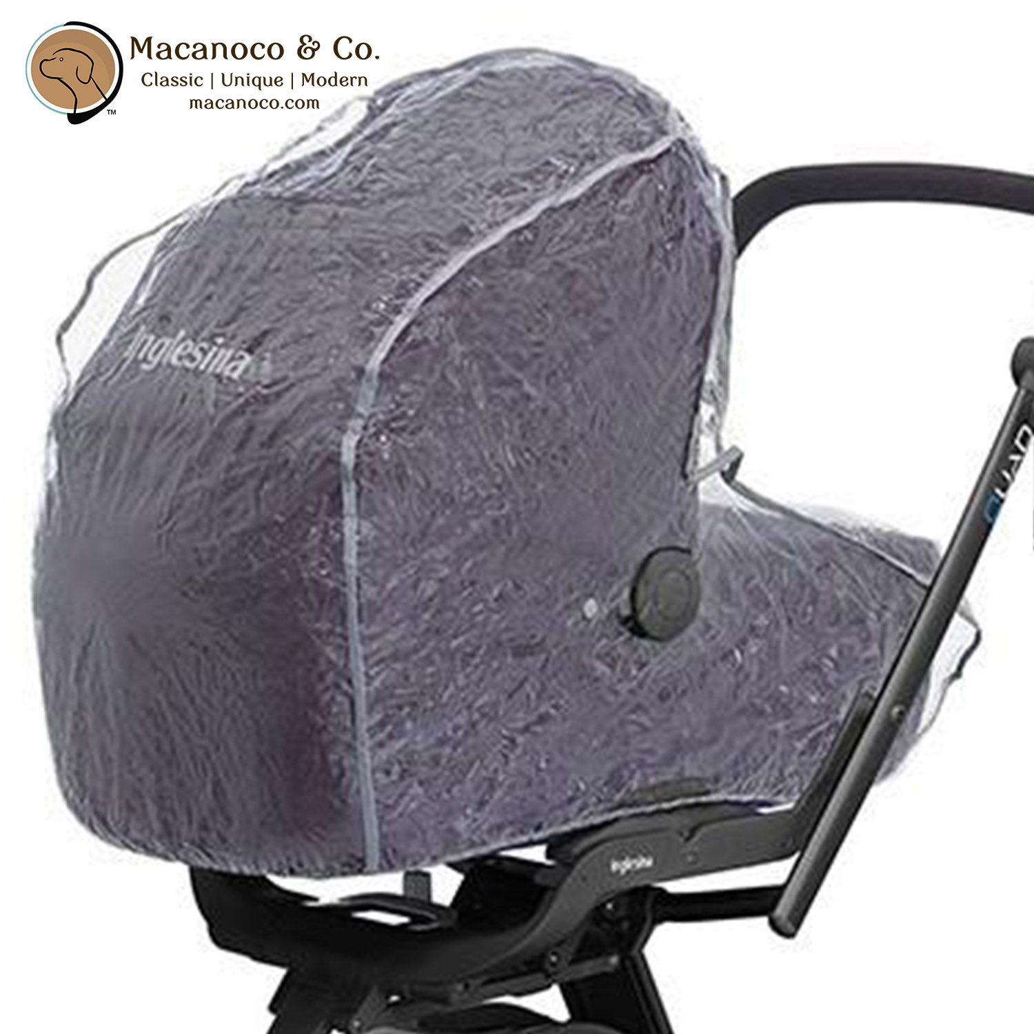 Inglesina Quad/Trilogy City Stroller Bassinet Rain Cover