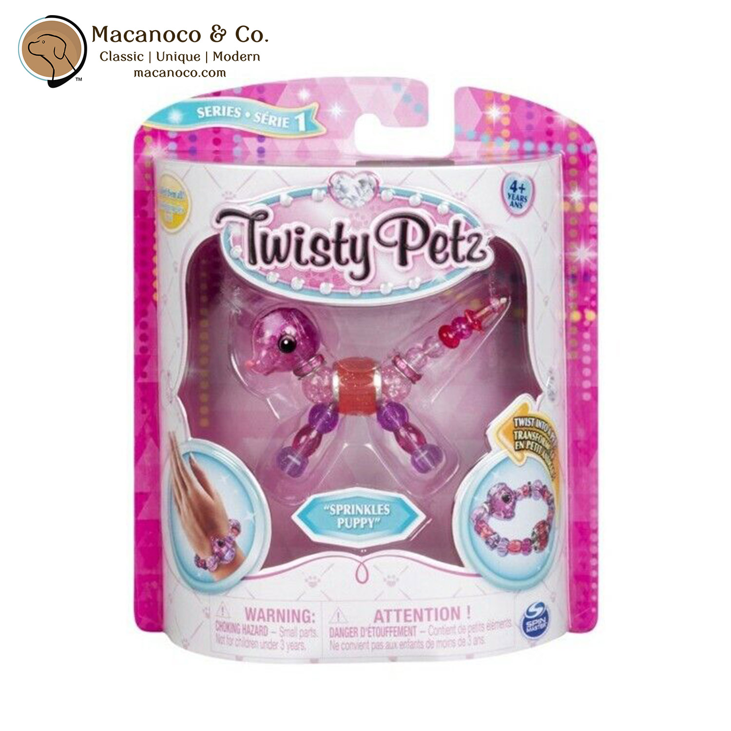 Spin Master Twisty Petz Sprinkles Puppy Toy - Macanoco and Co.