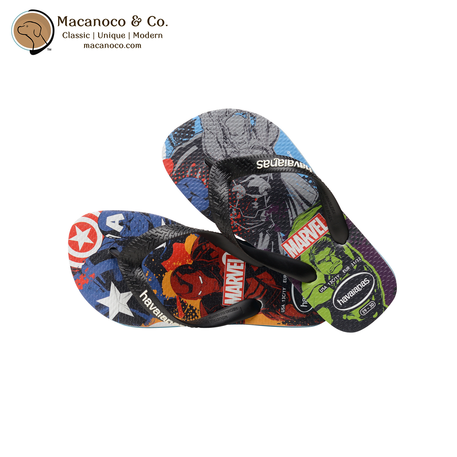 havaianas marvel avengers