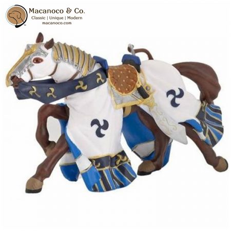 39243 Ottoman Knight's Horse Blue 1