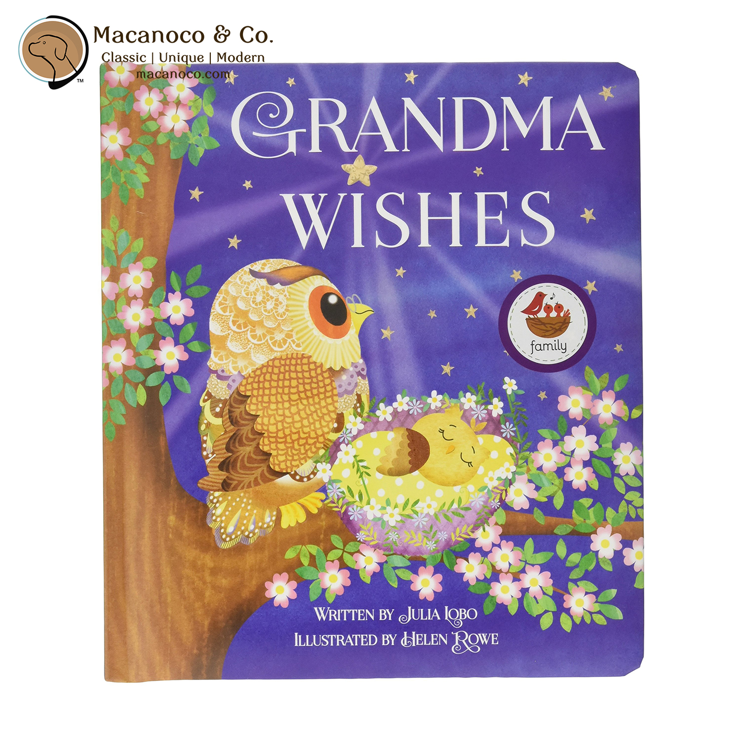 Cottage Door Press Grandma Wishes Board Book Macanoco and Co.