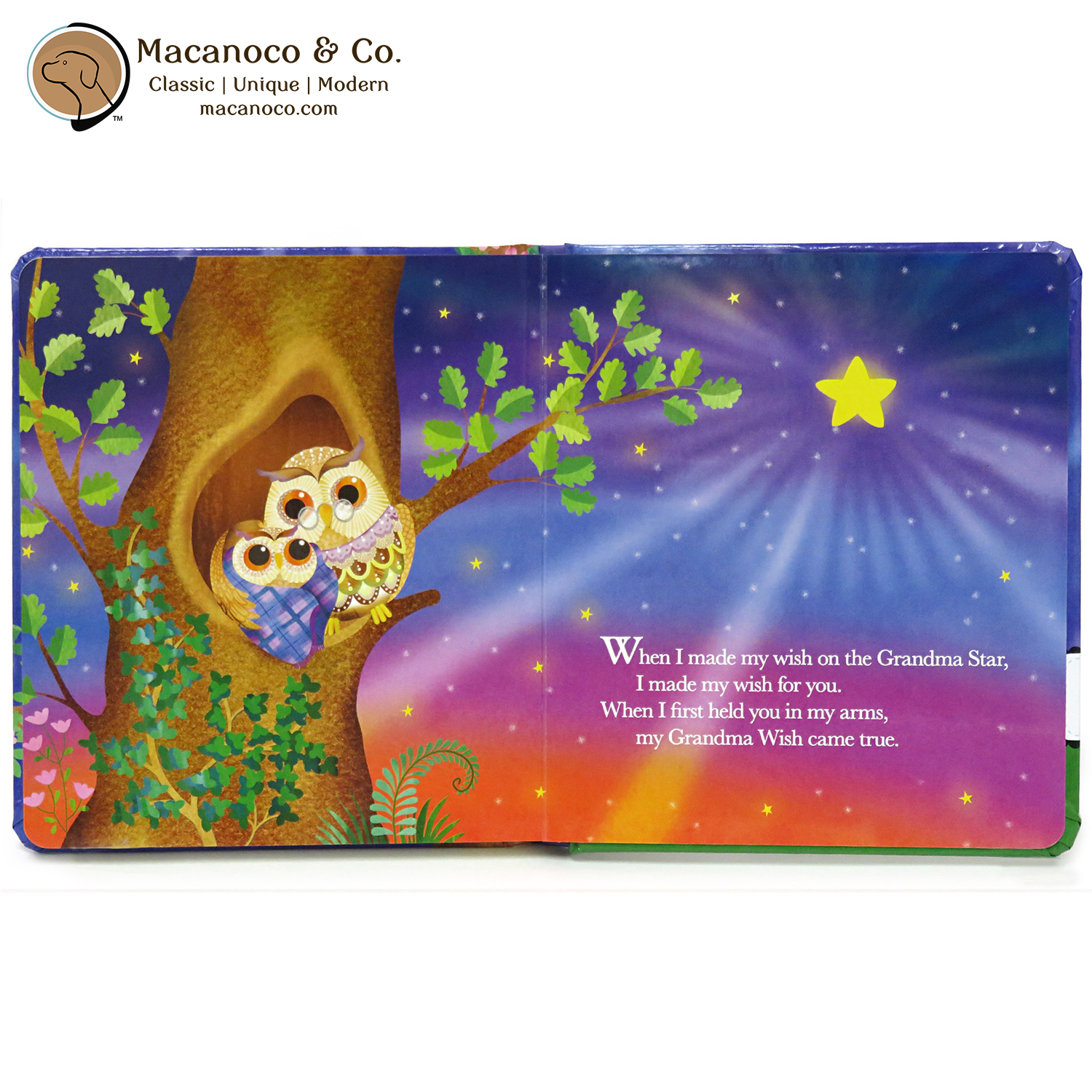 Cottage Door Press Grandma Wishes Board Book Macanoco and Co.