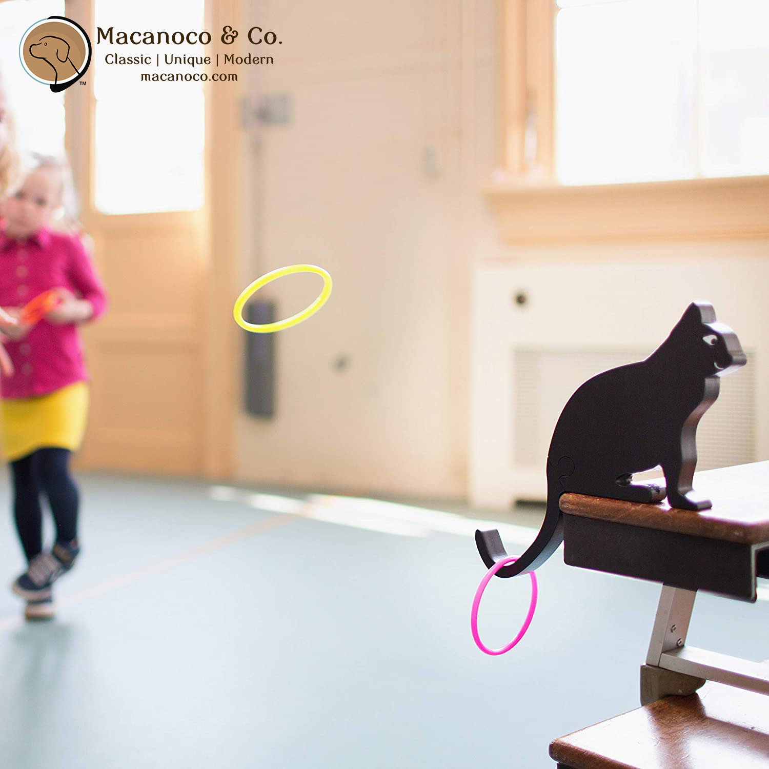 BS Toys Cat Toss Wooden Toy Macanoco and Co.