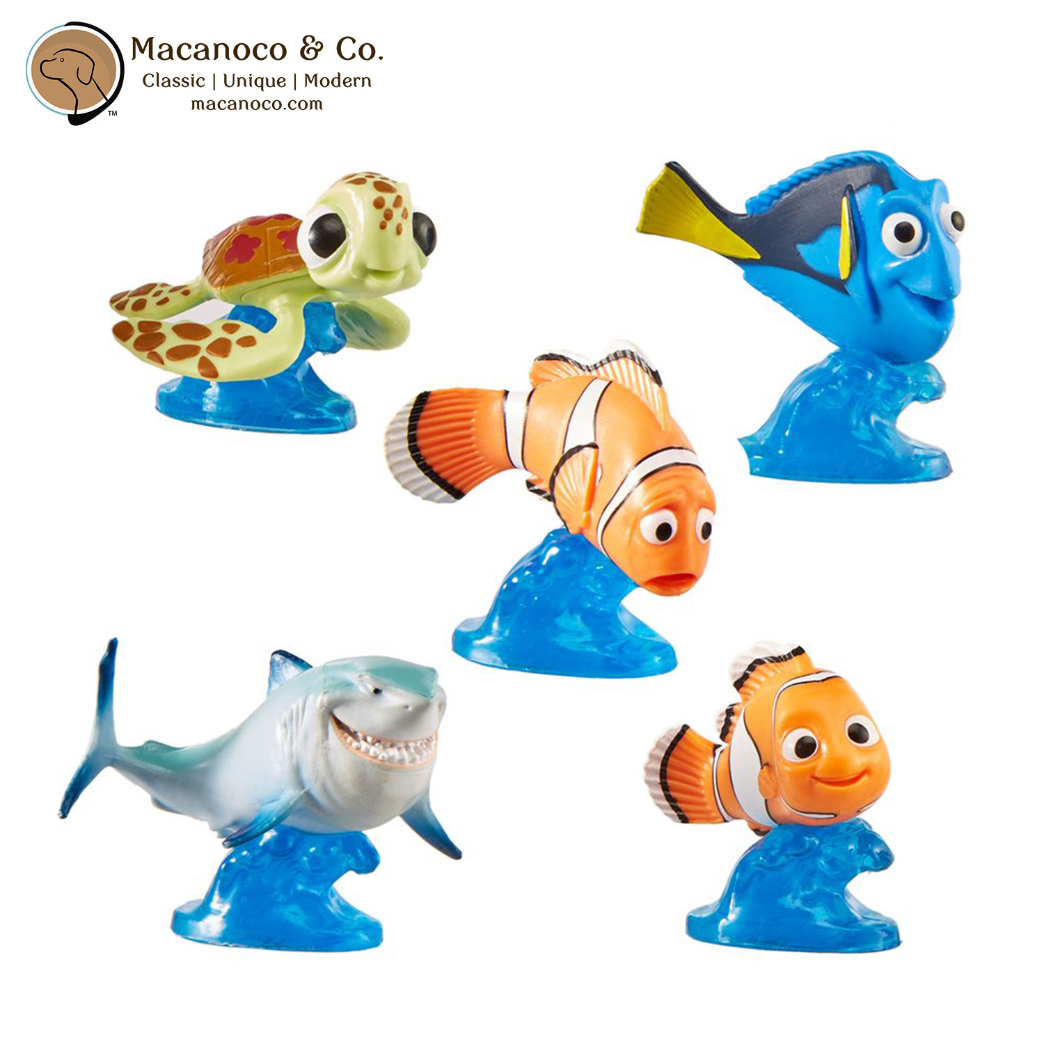 Thinkway Toys Disney Pixar Finding Nemo Movie Series 2 1 2 Inch Long Poseable Action Figure