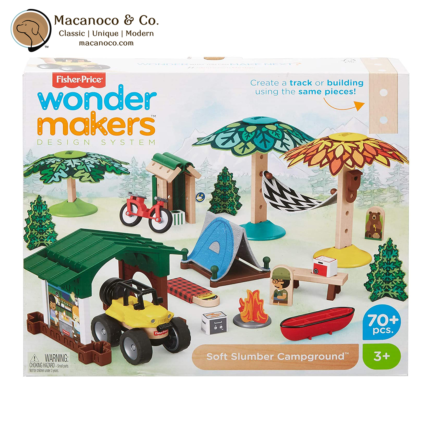 Fisher-Price Wonder Makers Design System Soft Slumber Campground