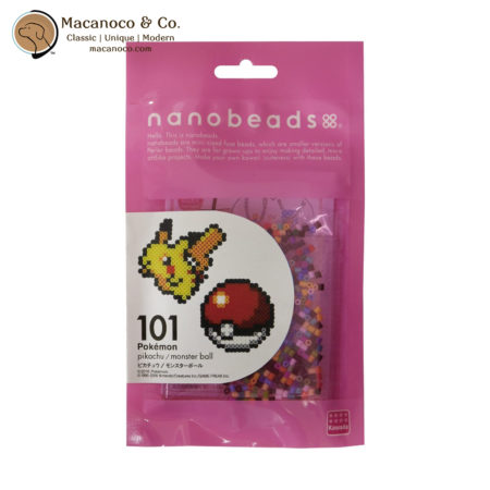 80-63006 Nanobeads Pokemon Pikachu-Monster Ball 1
