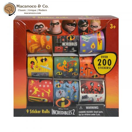 14760 Disney Pixar Incredibles 9 Roll Sticker 1