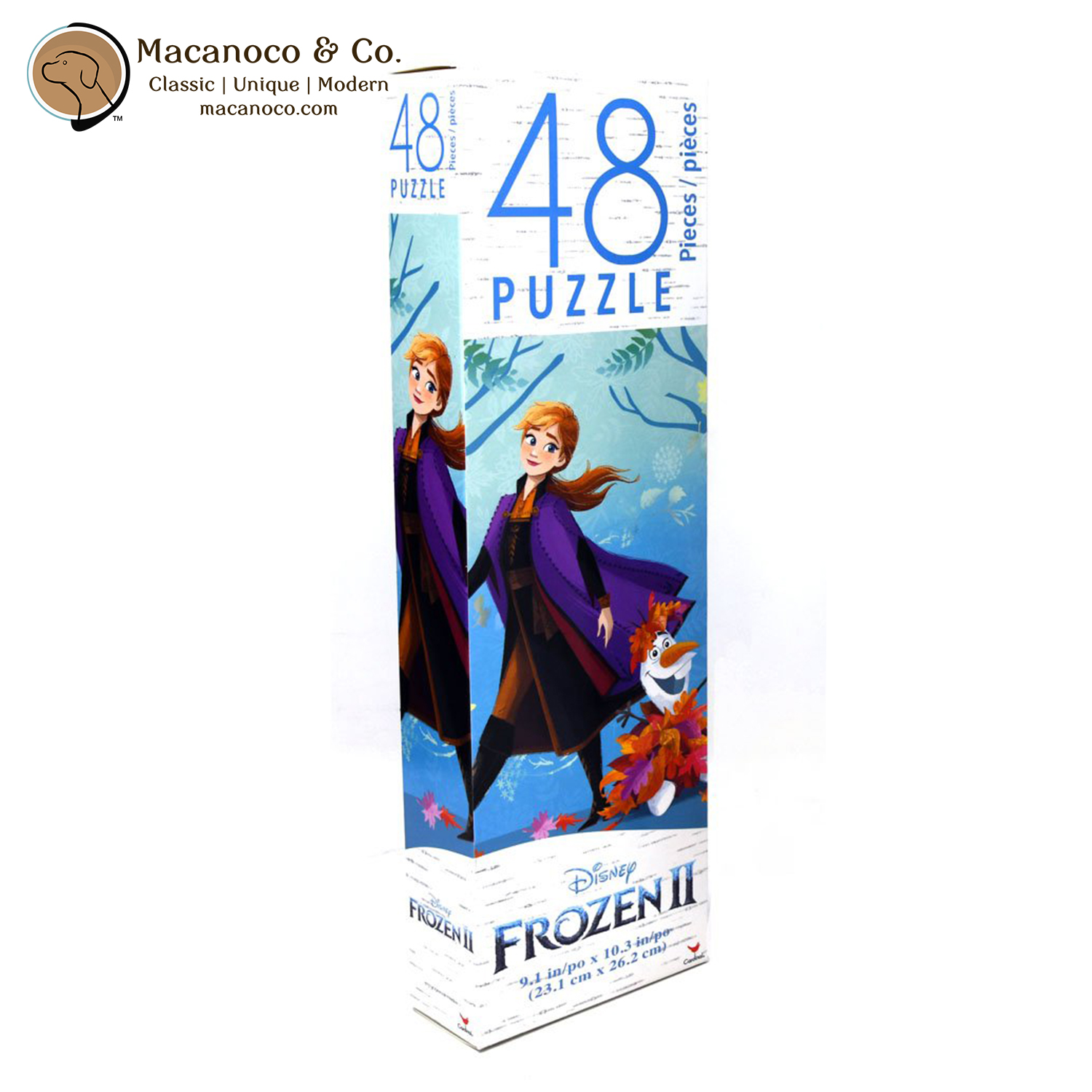 Disney Frozen II Tower 48-Pieces Jigsaw Puzzle - Anna - Macanoco and Co.
