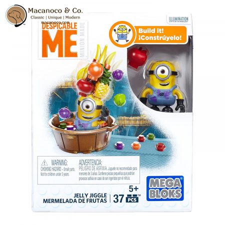 DKY83 Mega Bloks Despicable Me Minions Jelly Jiggle Building Toy 1