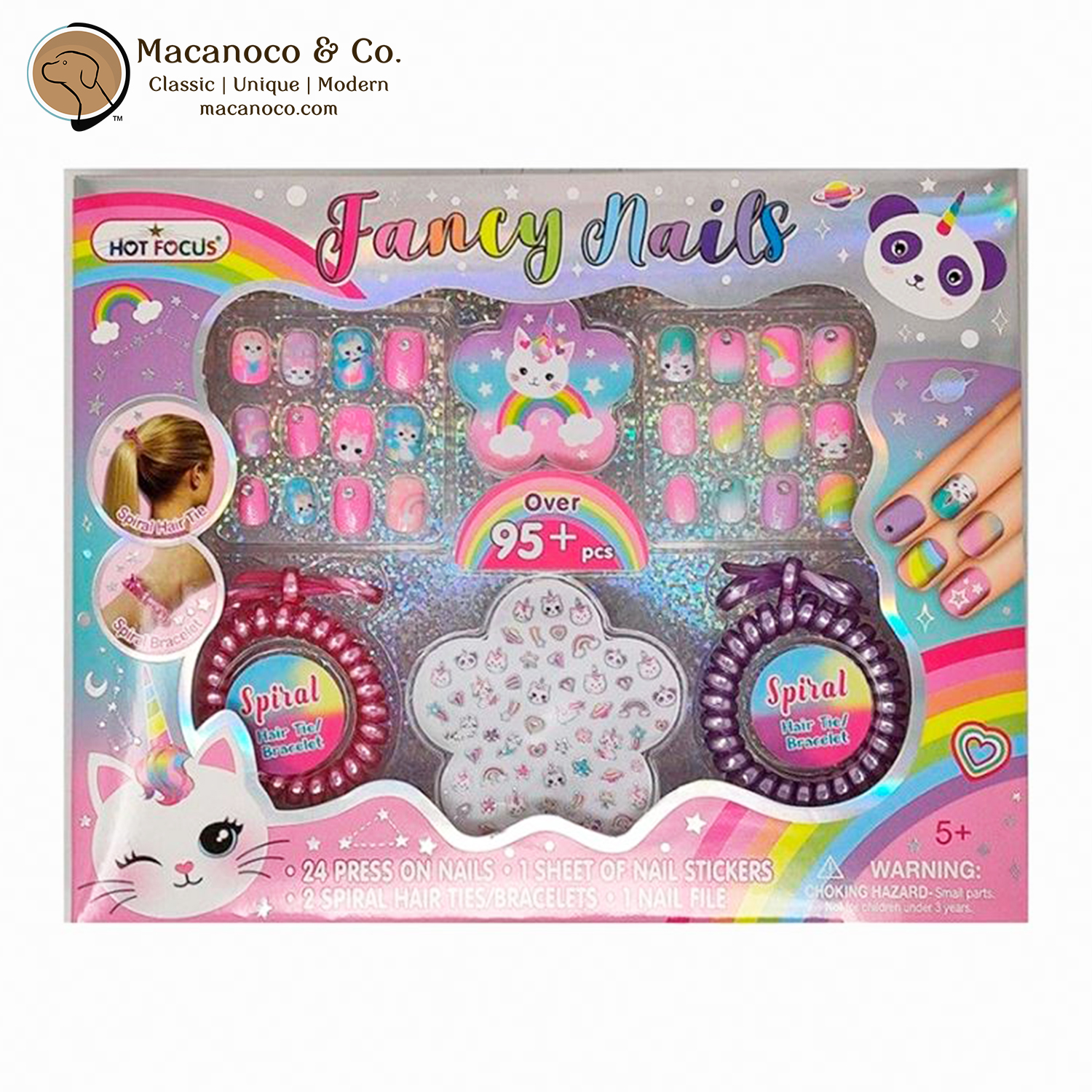 Hot Focus Caticorn Nail Studio Set - Macanoco and Co.