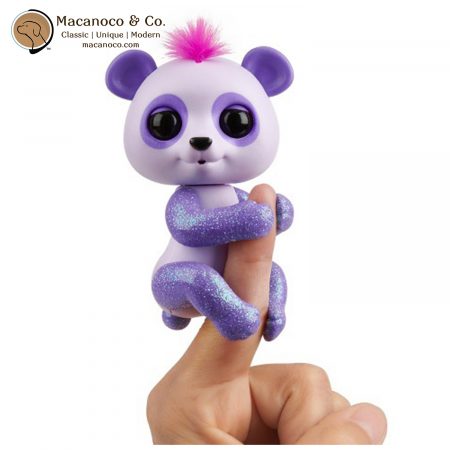3562 Fingerlings Interactive Baby Panda Beanie (Purple) 1