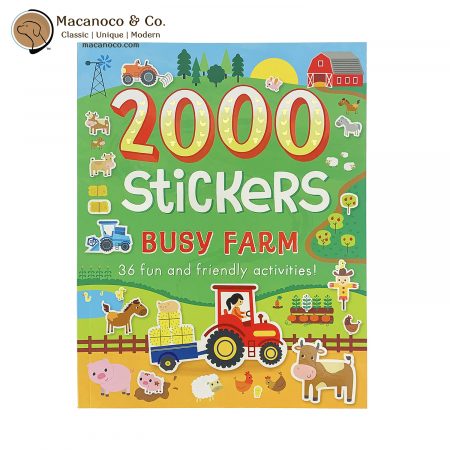 528541 2000 Stickers Busy Farm Activity Book 1