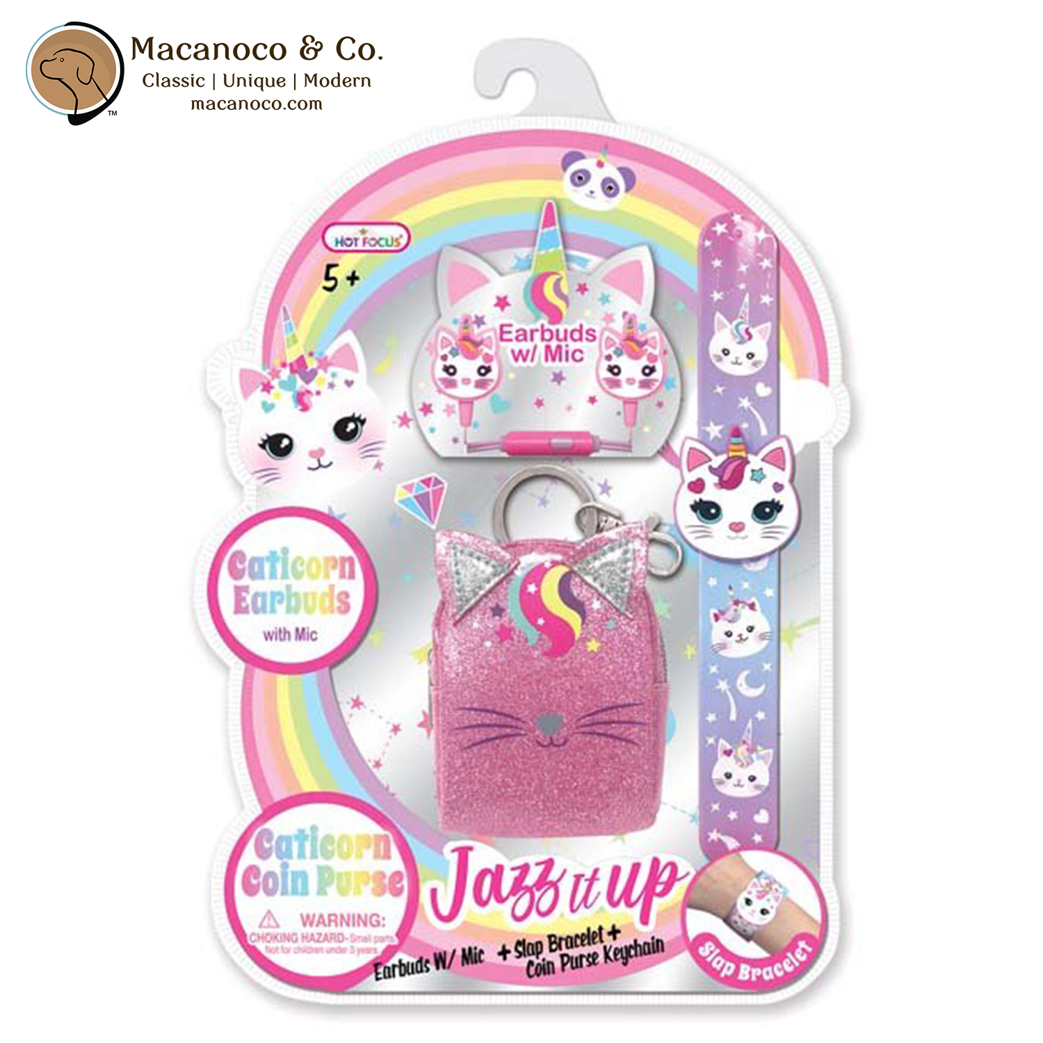 Hot Focus Caticorn Jazz It Up Set - Macanoco and Co.