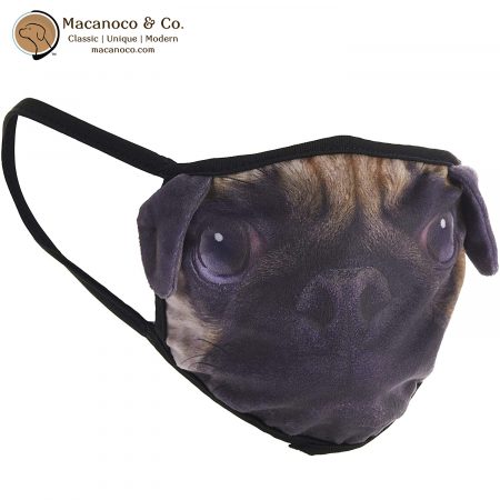 85015 Animal Kind Face Mask Pug Pup 1