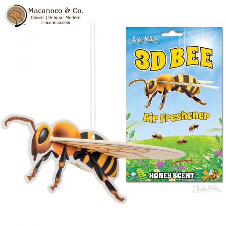 12942 Archie McPhee 3D Bee Air Freshener 1