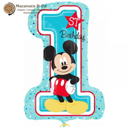 34343 Mickey Mouse 1st Birthday Super Shape 1