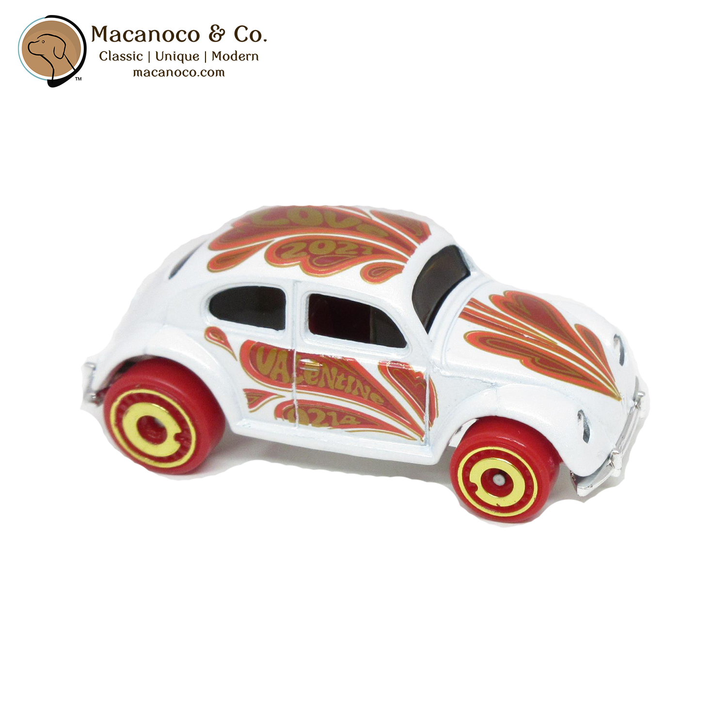 Hot Wheels Psycho-Delic Volkswagen Beetle Diecast Car 