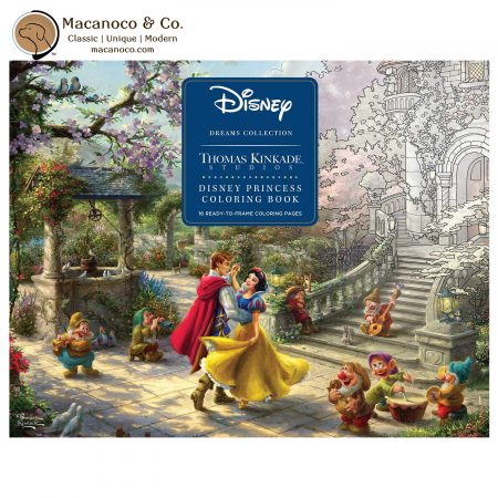 9781449497071 Disney Dreams Collection Thomas Kinkade Studios Disney Princess Coloring Poster