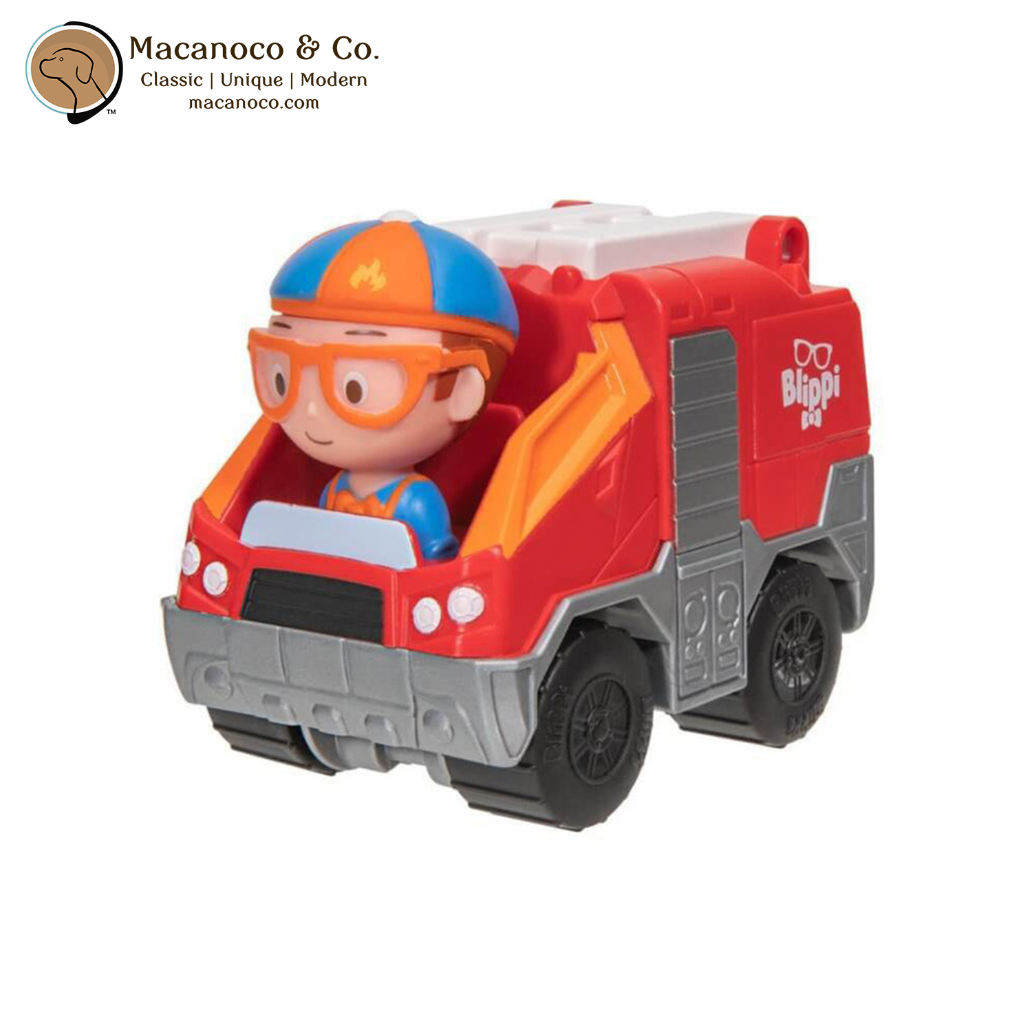 Blippi Mini Firetruck Vehicle Toy - Macanoco And Co.