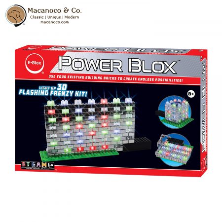 PB-0125 E-Blox Power Blox 3-D Flashing Frenzy Kit 1