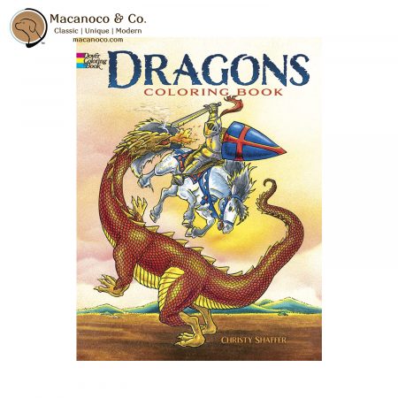 9780486420578 Dragons Coloring Book