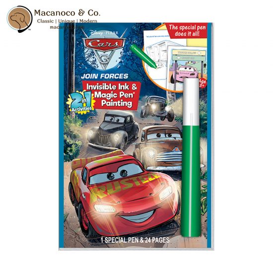 CAR980 Disney Pixar Cars 3 Join Forces 2-in-1 Activities Book 1