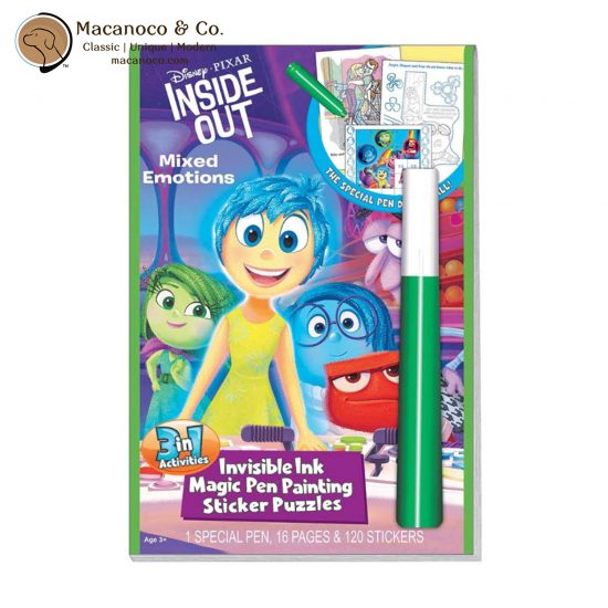 IN619 MIXEDEMO Disney Pixar Inside Out Mixed Emotions 3-in-1 Activity Book 1
