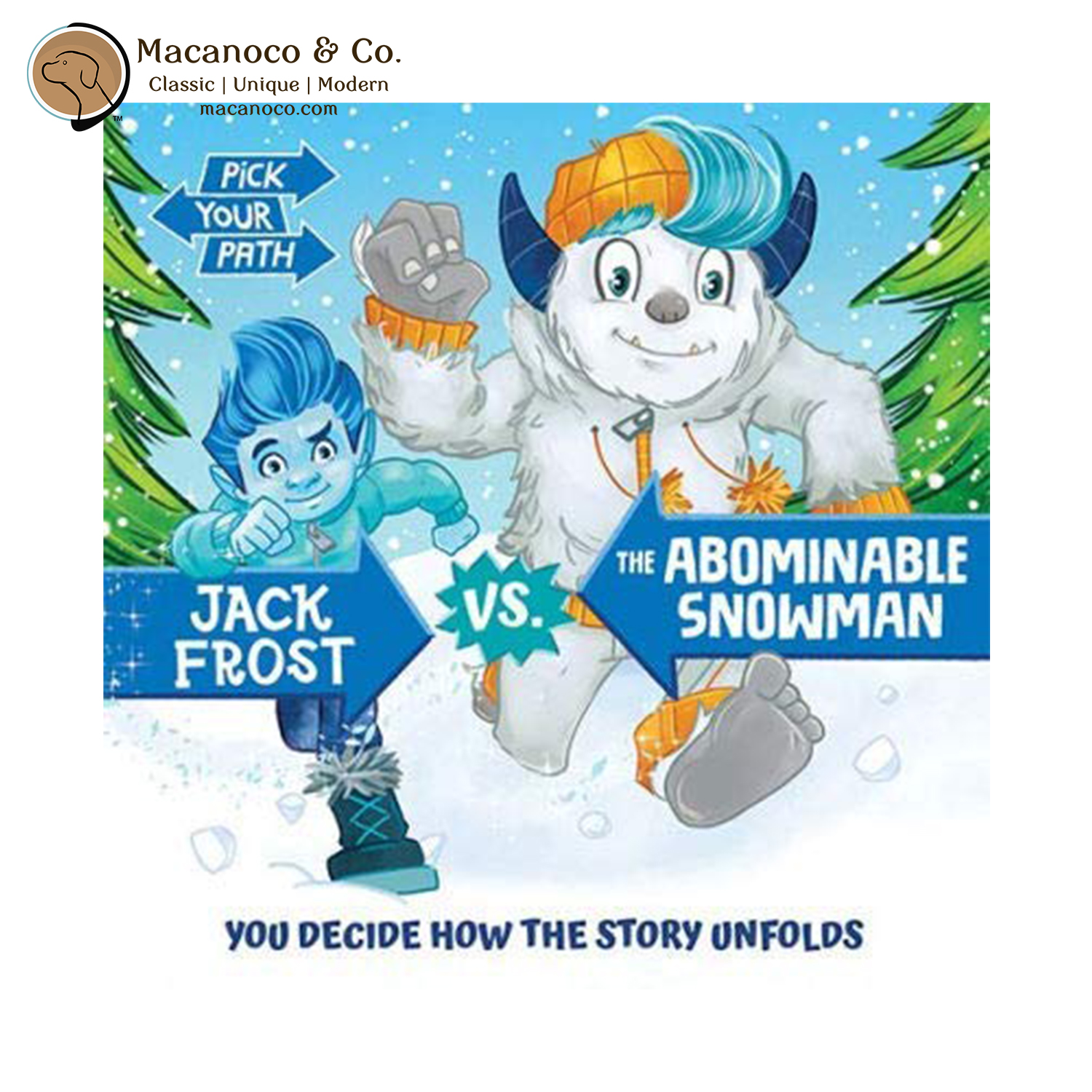 211022 Jack Frost vs the Abominable Snowman Hardcover 1