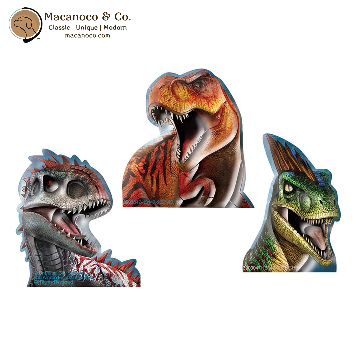 Jurassic World Into the Wild Assorted Finger Puppets Macanoco