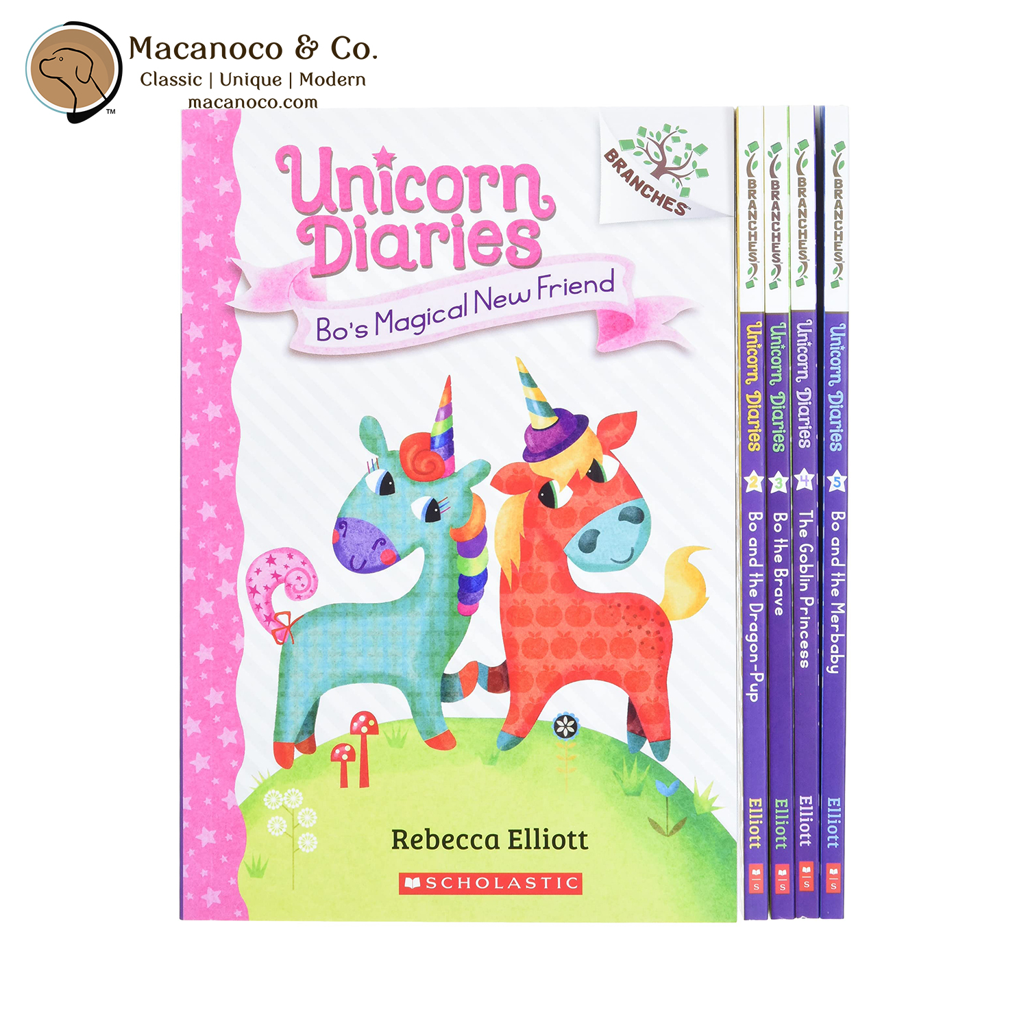 752335 Unicorn Diaries Books 1-5 A Branches Box Set 1