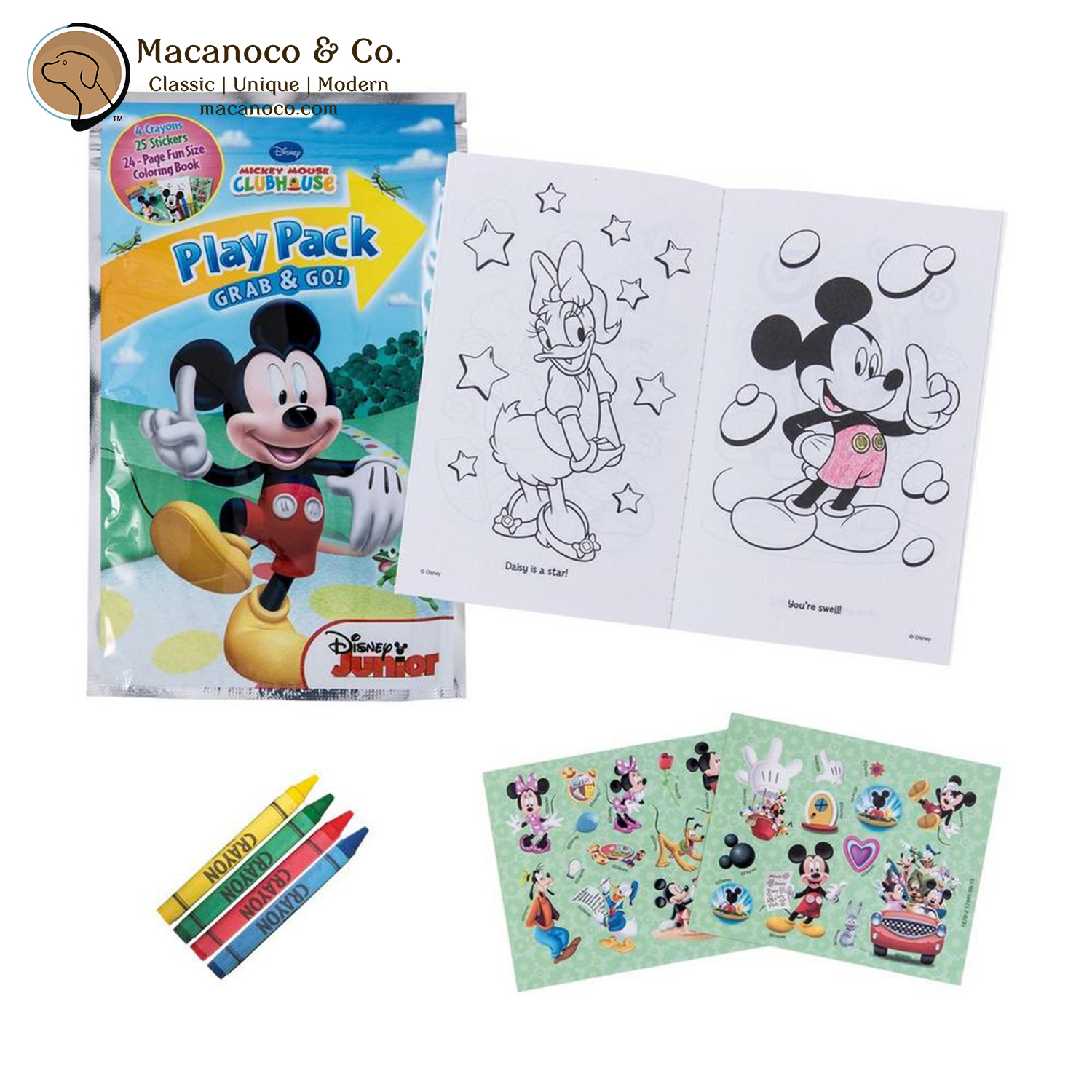 20245 disney mickey mouse clubhouse play pack grab & go 1