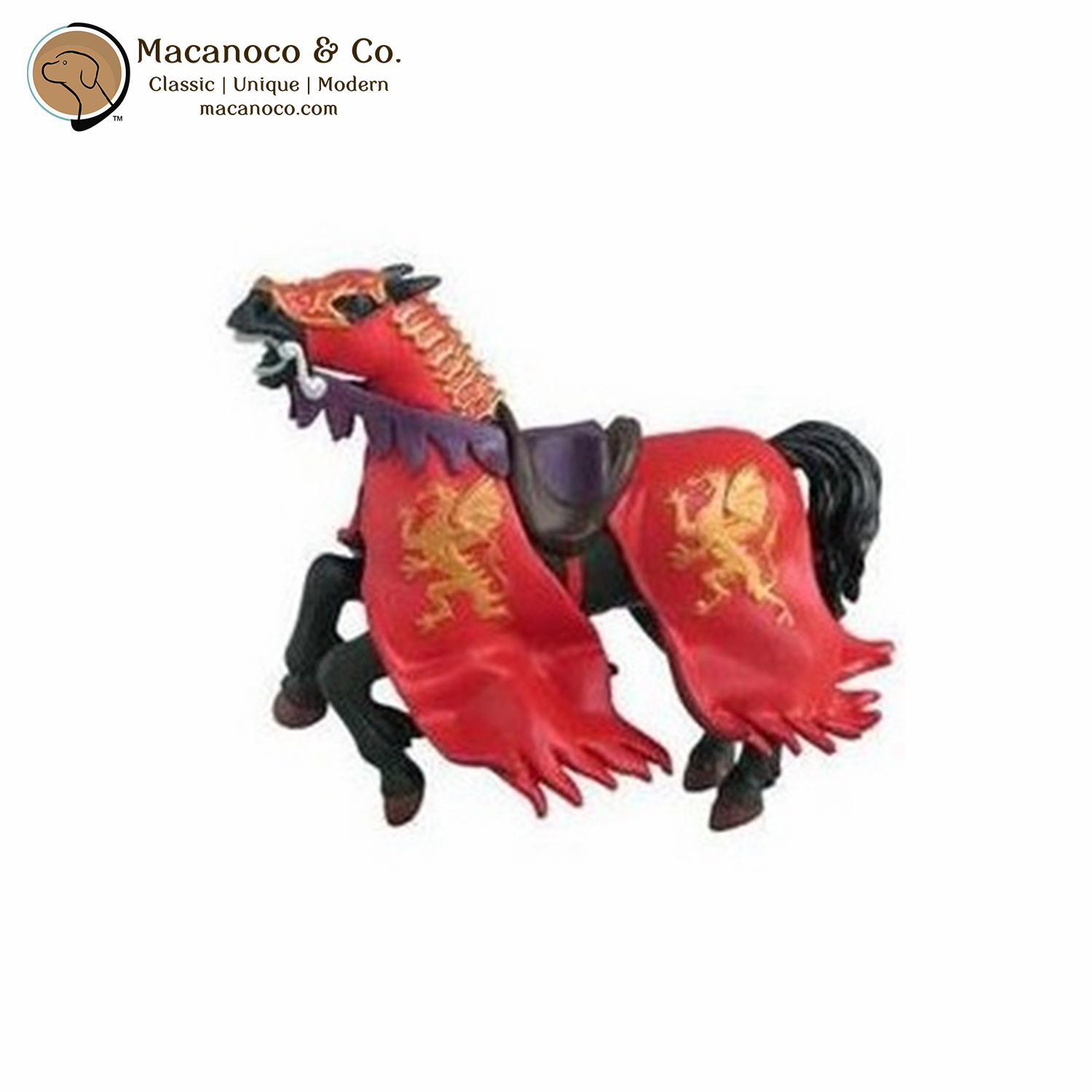 38917 Papo Demon of Darkness Horse Red 1
