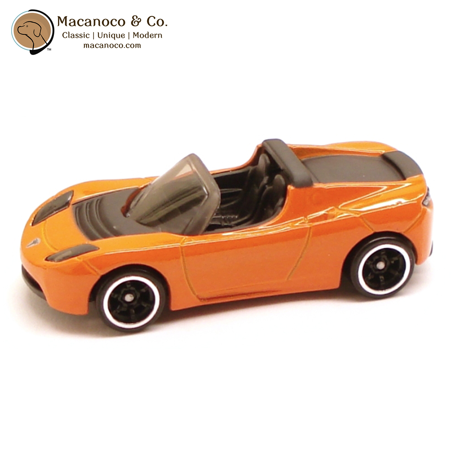 Tesla roadster 2025 hot wheels orange